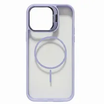 Capa Metal Stand para iPhone 16 Pro Max - Lavander