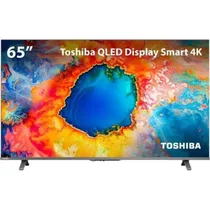 Smart TV Qled 65" Toshiba 65C450NS Uhd Google TV