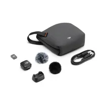 Microfone Digital Wireless Dji Mic Mini Transmitter (Infinity Black)