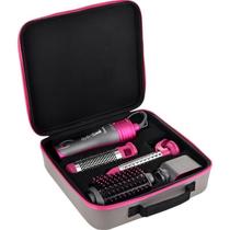 Kit Escova Secadora de Cabelo Quanta QTKCS7000 4 Em 1 / 1100W / 110V - Gray/Rose