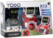 Silverlit Robot Kickabot (Pack X 2) 3-EN-1 Plastico 5 Años + Multicolor