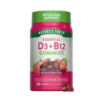Vitaminas Nature's Truth Vitamina D3 + B12 60 Gomitas