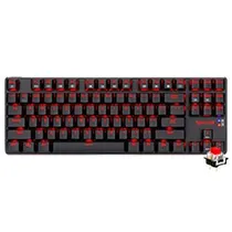Teclado Gamer Mecânico Redragon K590-Re Mahoraga Wireless / Red / Inglês - Preto