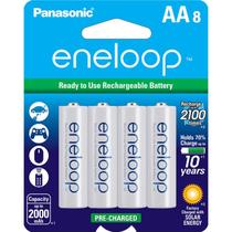 Pilha Rec. AA Eneloop 2000MAH 4 Branca