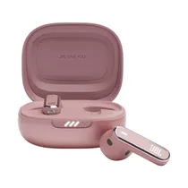 Fone de Ouvido JBL Live Flex - Bluetooth - com Microfone - Rosa