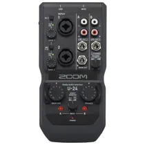 Gravador Zoom U-24 Portable 2X4 Handy Audio