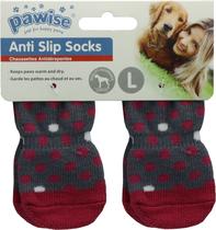 Meias Antiderrapante para Mascotes L - Pawise Anti Slip Socks 12994 (2 Pares)