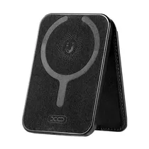 Localizador Magsafe Xo LP04 Carteira/Porta-Cartões (App Apple Find MY) - Preto