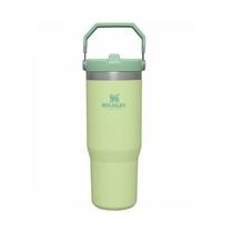 Garrafa Termica Stanley Flip Straw Tumbler Green 887ML