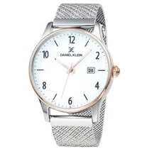 Relógio Analógico Daniel Klein Premium DK11855-2 Masculino, Metal - Prata e Dourado