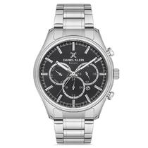 Relogio Analogico Masculino Daniel Klein DK.1.12673-2 Exclusive Gents / Pulseira de Aco Inoxidavel - Prata