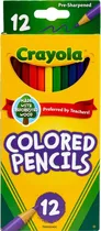 Lápis de Cor Crayola Colored Pencils 68-4012 (12 Unidades)