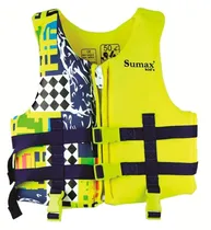 Colete Salva-Vidas Sumax NPS-K-AM 25-40KG Kids - Amarelo