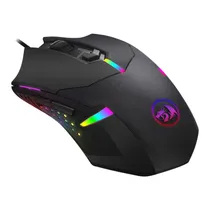 Mouse Gaming Redragon Centrophorus 2 CM601/RGB/7200DPI Ajustável/6 Botões - Preto