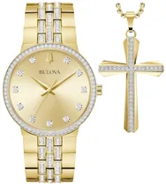 Relógio e Pingente Masculino Bulova Analógico - 98K113