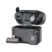 Microfono Hollyland Lark M2S Combo Negro