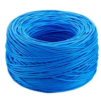 Cabo Rede Utp 305M Iuron CAT6 4P 0.574MM 23AWG 20% Blue 20% C Cca