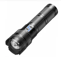 Linterna LED Smiling Shark SD-5999 Negro  Linterna LE...