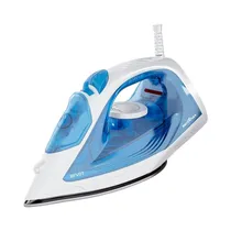 Plancha A Vapor Britania BFV07 1600W 220V Blanco - Celeste  Plancha A V...