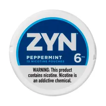 Pouches ZYN Peppermint 6MG