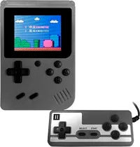 Console Game Box Plus com Controle 500 Jogos Em 1 - Grey