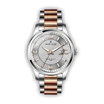 Relógio Analógico Masculino Daniel Klein Premium DK.1.12446-6 - Rosa Ouro e Prata