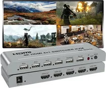 Interruptor SFX Quad Multi-Viewer HDSW4-V2 HDMI 1080P 4X1 60HZ