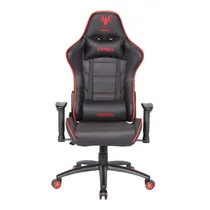 Satellite Sillon Sillon Gamer Satellite A-GC8705 Negro/Rojo 150KG