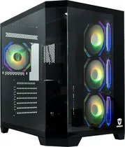Gabinete Satellite Gammer K902 4 Fan Preto (Sem Fonte)