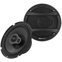 Alto-Falante 6.5" Nakamichi NSE1658 3 Vias 55 Watts RMS - Preto