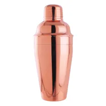 Coqueteleira Aço Inox 550ML c/ Coador, para Preparo de Drinks, Caipirinha e Bebidas
