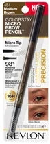 Lápis para Sobrancelha Revlon Colorstay Micro Brow 454 Medium Brown - 0.09G