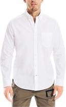 Camisa Nautica Classic Fit Stretch WR8390 1BW - Masculina