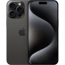 Apple iPhone 15 Pro Max 256GB LL Tela Super Retina XDR 6.7 Cam Tripla 48+12+12MP/12MP Ios 17 Black Titanium - Swap 'Grade B' (Esim)(1 Mês Garantia)
