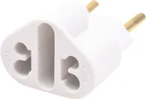 Adaptador de Tomada Plug 10A/20A - Branco