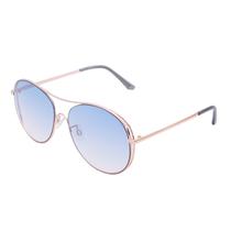 Oculos de Sol Feminino Daniel Klein DK4293P C3 - Rosa Ouro e Azul