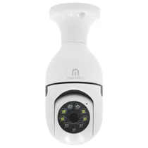 Lampada com Camera Mannatech SWD1788-Y6 Smart Wi-Fi - Branco
