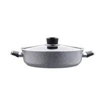 Cacerola Con Tapa Korkmaz Palma A3905 2.5L 24 CM Gris