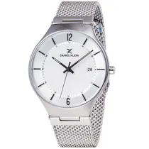 Relógio Analógico Daniel Klein Fiord DK11819-1 Masculino, Metal - Prata