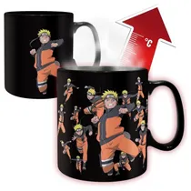 Abystyle Mug Cold/Hot Naruto Shippuden Clone Jutsu Magic 24186