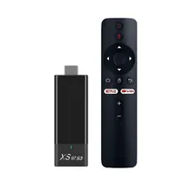 Media Player Mini TV Stick XS97 S3 / 2GB / 8GB / 4K / Full HD / Android 10 - Preto