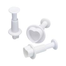 Set de Cortadores de Embolo Kitchen Craft KCFCHRT3PC 3 Piezas