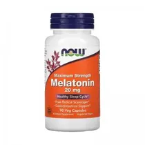 Melatonina 20MG Now 90 Cápsulas Vegetariana