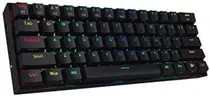 Teclado Redragon K530RGB Draconic Mec. s/F Usa BLK K530-RGB