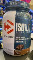 Dymatize Whey Dyma Iso 100 Fudge Brownie Plastico s/C