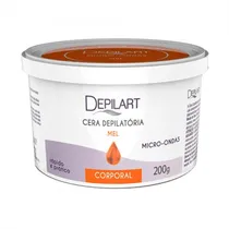 Cera Depilatoria de Microondas Depilart Mel 200G