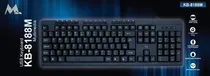 Teclado Mtek KB-8188M USB Portugues Preto
