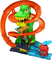 Mattel Hot Wheels City T-Rex Blaze Battle - JBM73