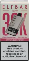 Vape Descartável Elf Bar TE30K Strawmelon Peach 30000 Puffs