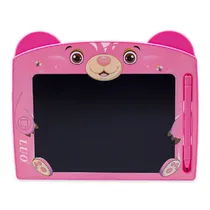 Painel de Escritura Tablet Luo LCD 8.5" Pulegadas LU-A76 Digital Gráfico Eletrônico Portátil Placa de Desenho Manuscrito Pad para Crianças Adultos Casa Escola Escritório - Rosa